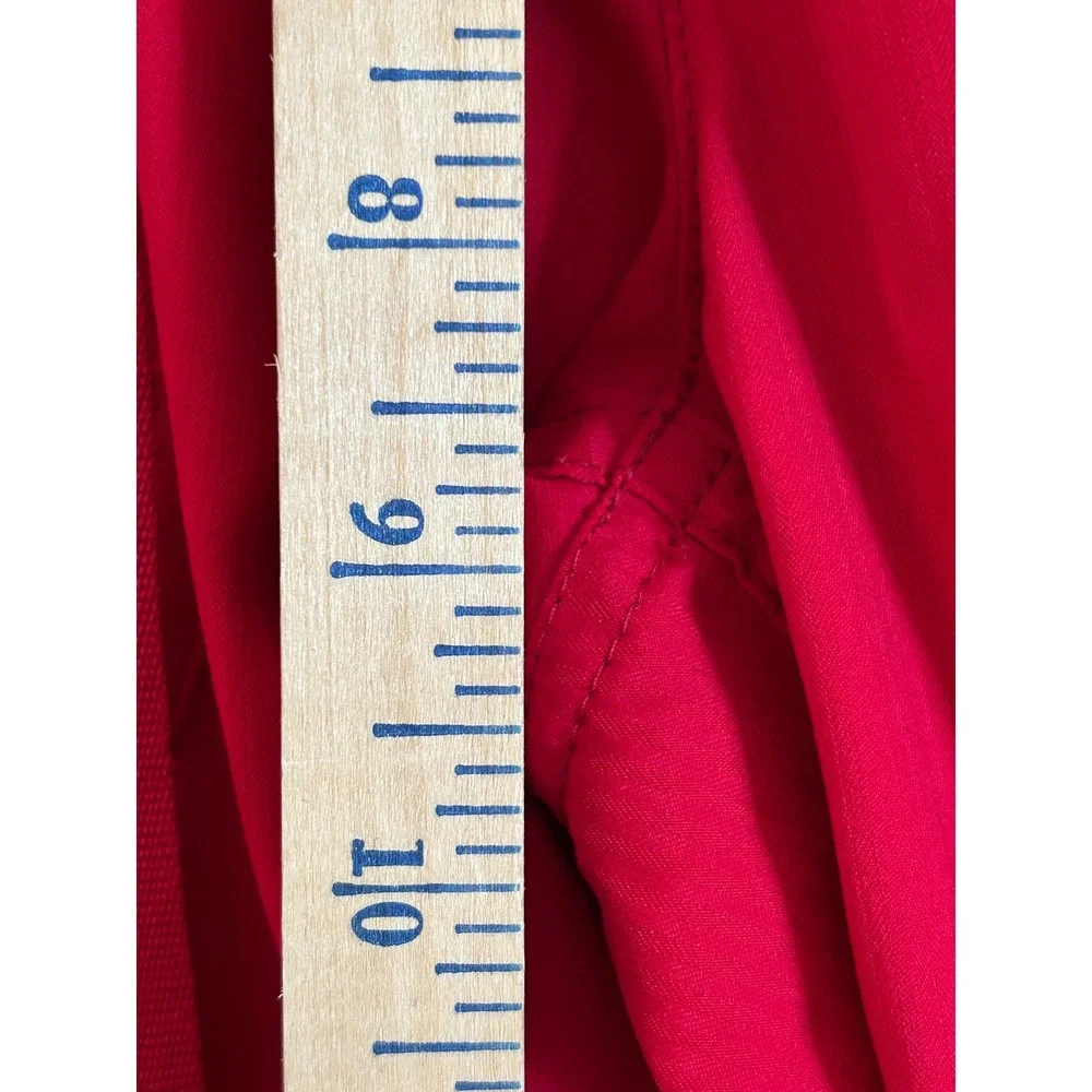 Koi Lite Red Scrub Set Womens Small Top XS Regular Pants Slim Fit